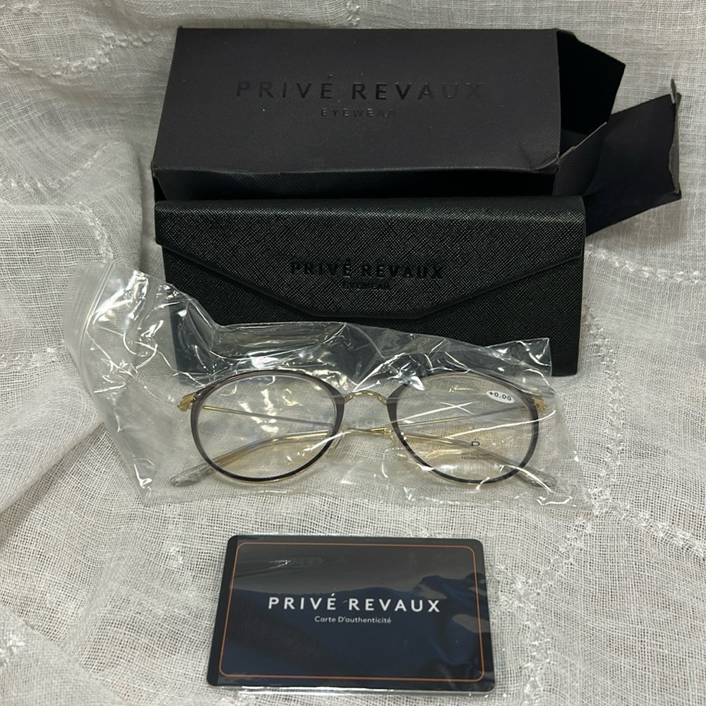 NWT Prive Revaux anti blue light technology glasses